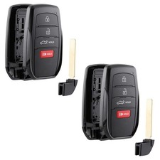 2 For 2022 2023 2024 Toyota Tundra Pickup Remote Fob Shell Case Pad 4b HYQ14FBX