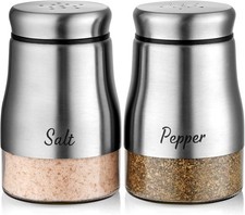  Salt and Pepper Shakers Dispense set ,5 ounce.