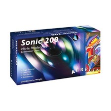 Aurelia Sonic 200 Extra Small Powder Free Nitrile Gloves Pack of 200 XS Blue