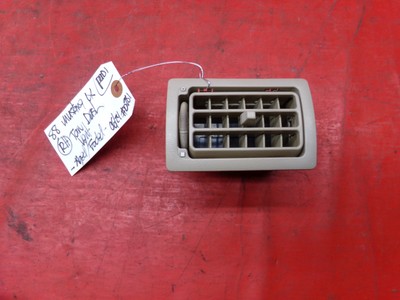 87-89 MUSTANG TAN BROWN FY INTERIOR DASH RIGHT PASSENGER AIR VENT INSERT OEM