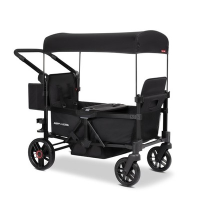 Stroller Wagon Foldable 2 Seat Lightweight UV Canopy Radio Flyer Voya 2.0