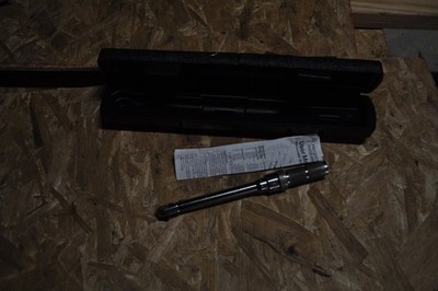 Precision Instruments MICROMETER Torque wrench M1R50HC  1/4 Drive  UNUSED