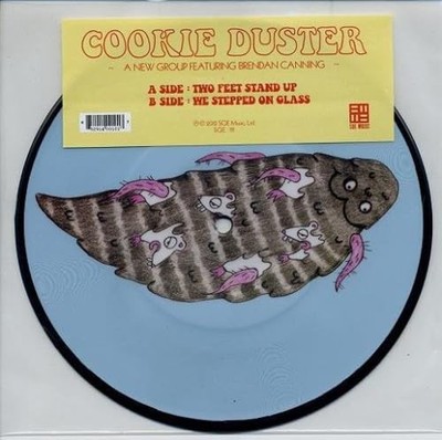 COOKIE DUSTER - TWO FEET STAND UP PIC - Vinyl Record SIN - G3z