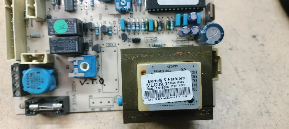 SCHEDA DI GESTIONE IMMERGAS,MLC09.01 BERTELLI, COD.015566 PERFETTA - Immagine 2 di 3