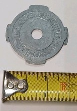 Vtg Record Adapter Webster-Chicago Corporation Metal 45 RPM Record Insert
