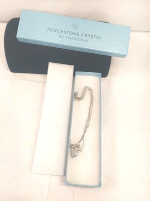 Touchstone Crystal Gather Around Necklace - Swarovski 2060N  With Box