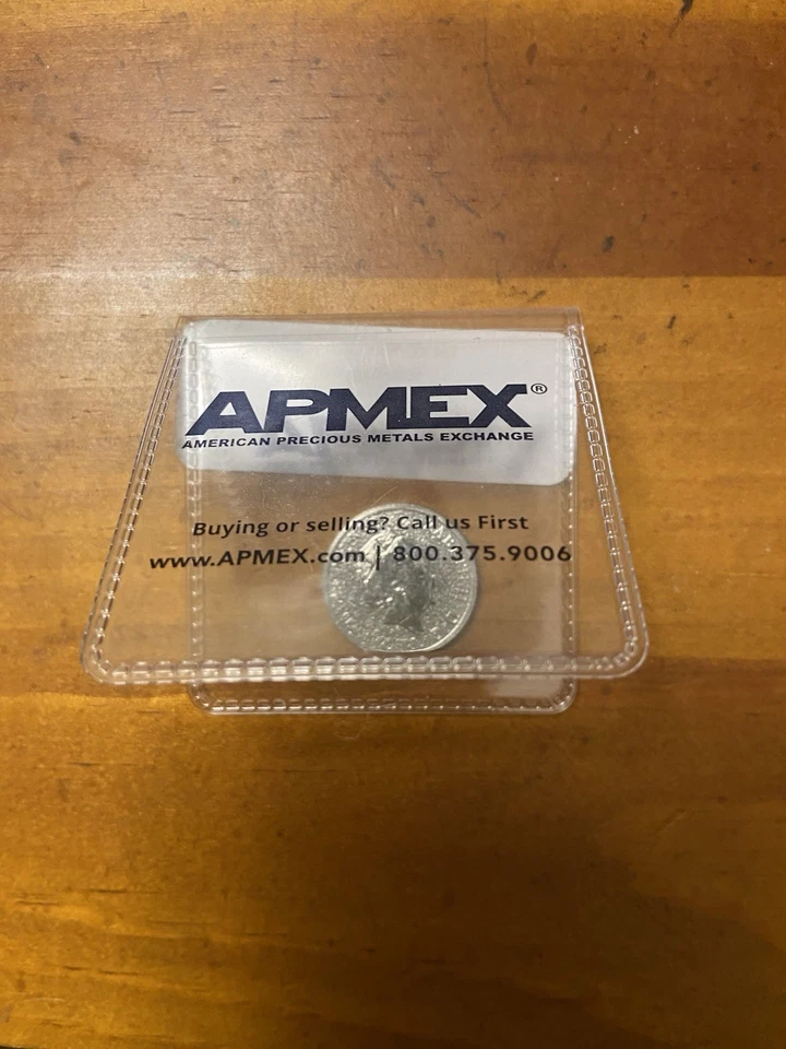 Moneda de platino 2017 Royal Mint serie lunar año del gallo 1/4 OZ Foto 2 de 4