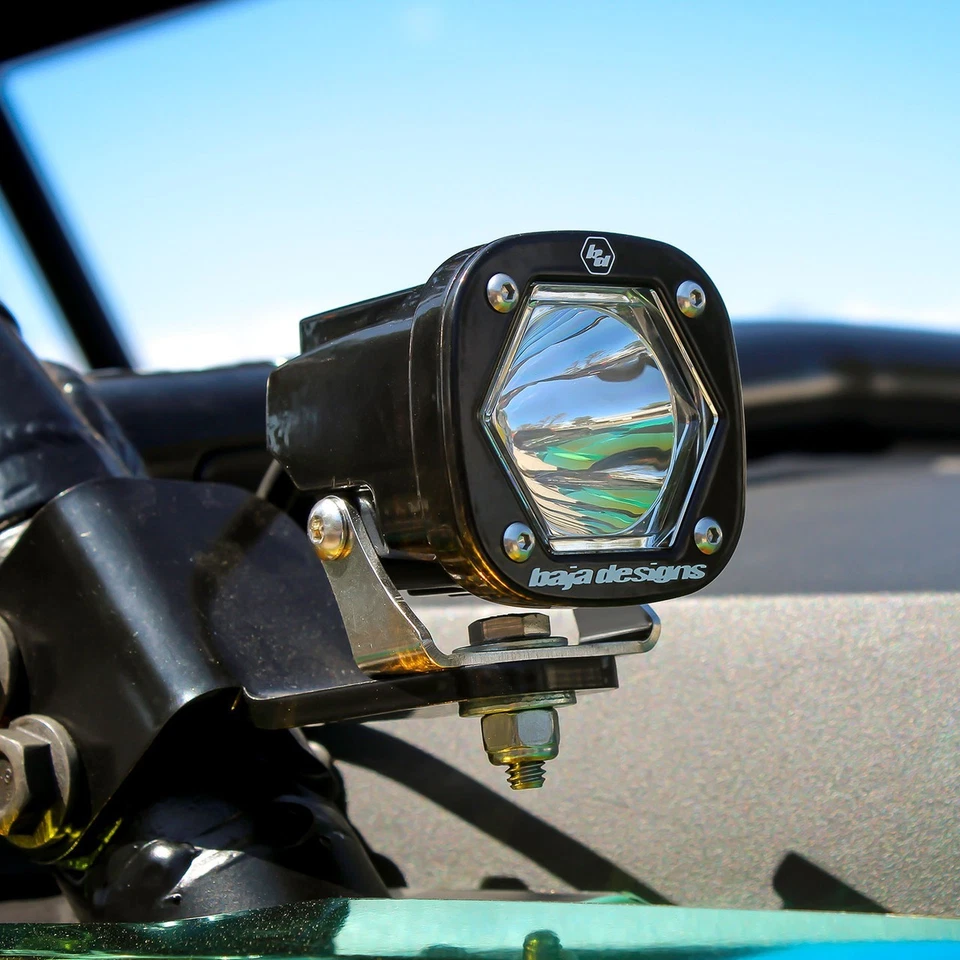 Baja Designs Clear Spot S1 Negro LED Luz Auxiliar Pod Par - Universal Foto 2 de 3
