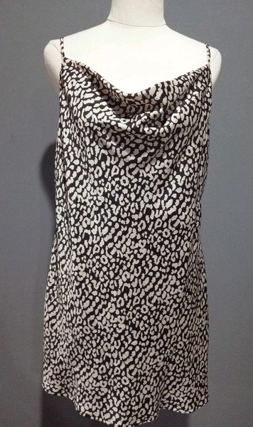 Dissh Strappy Mini Slip Dress Print Size 12 SALE WAS $28.99 NOW $20