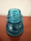 Antique Vintage Hemingray No 42 Glass Insulator Aqua  — photo 3