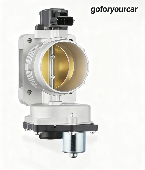 Silver Throttle Body For 2005-2011 Ford Crown Victoria V8 4.6L E-150 3L5Z9E926AA