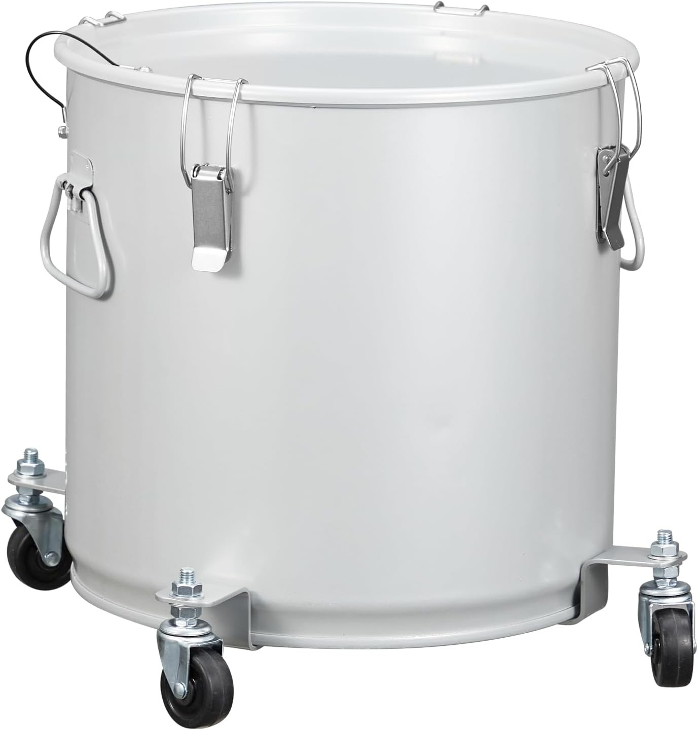 Container With Lid & Lock Clips