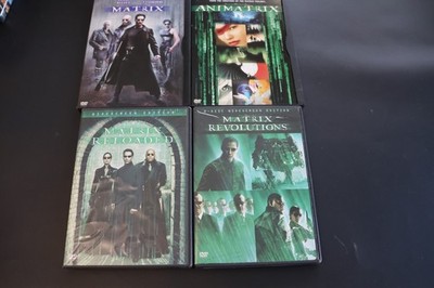 The Matrix/Animatrix/Reloaded/Revolutions DVD