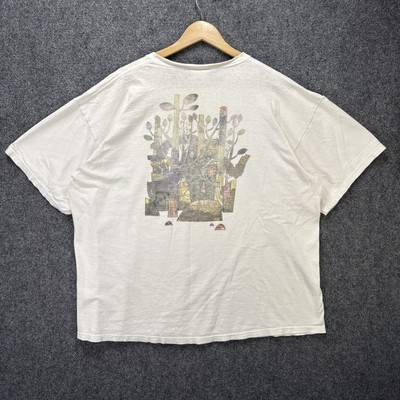Vintage Nike ACG Shirt Mens XL White Spell Out 90s All Conditions Gear Nature US