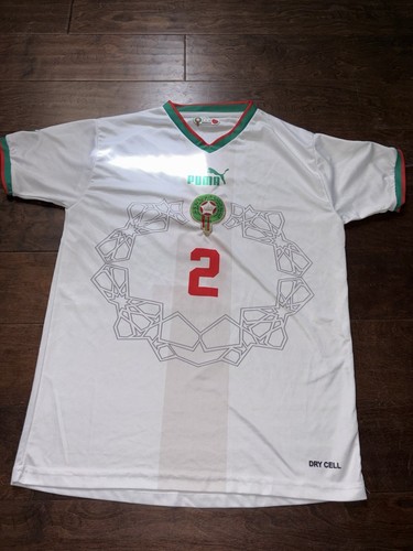 Puma Size XL Morocco 2022/23 #2 Hakimi Jersey