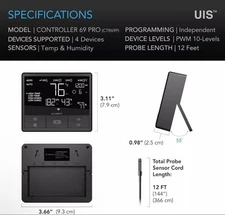 AC Infinity Controller 69 PRO Smart Environmental Controller - (CTR9P)