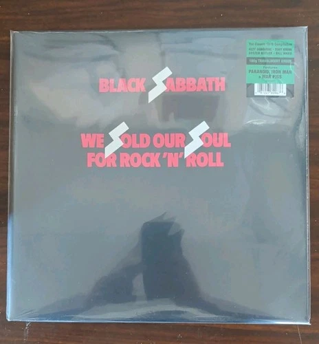 Black Sabbath – We Sold Our Soul For Rock 'N' Roll - Green 2 x LP Vinyl - NEW