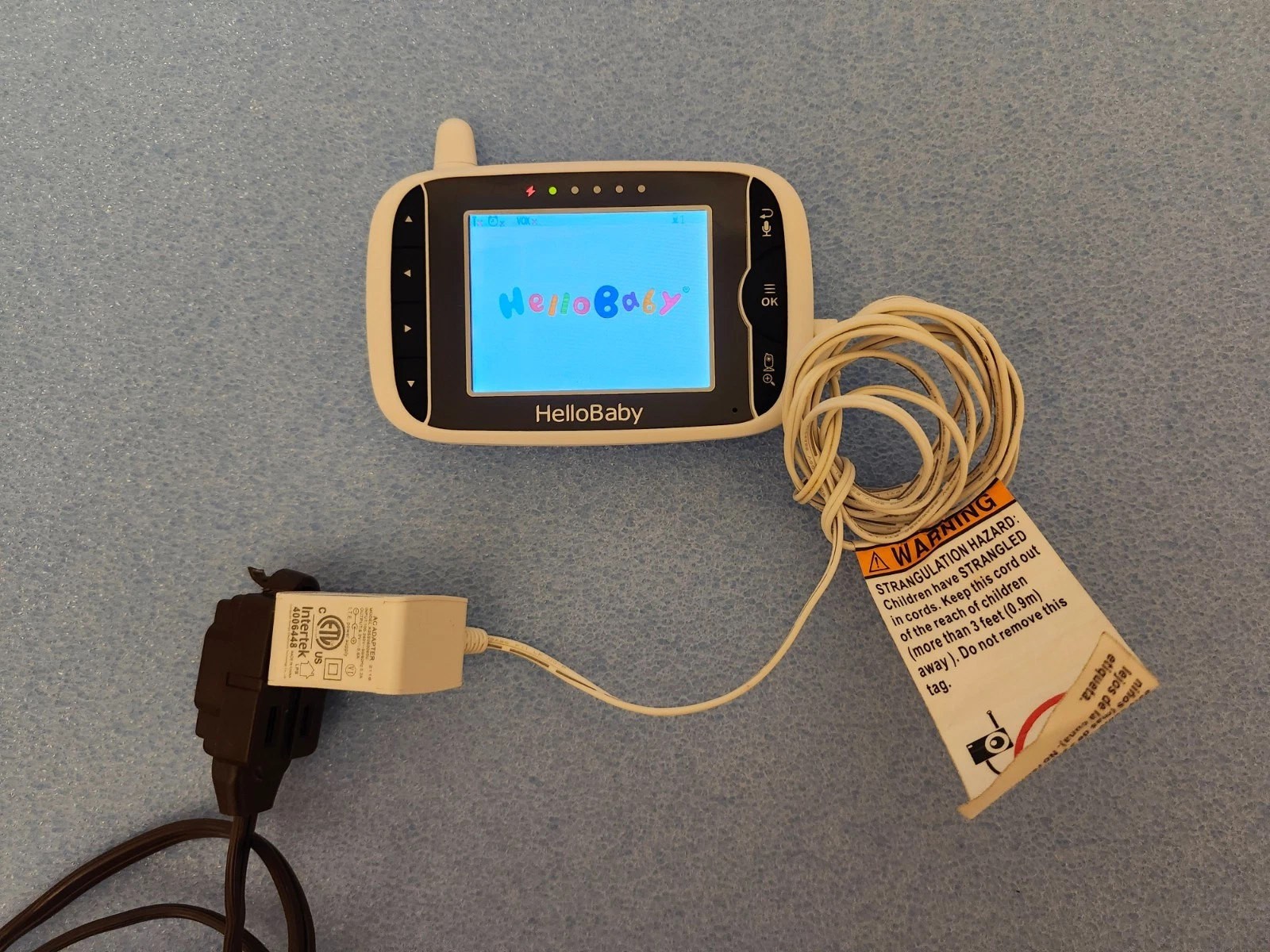 Hello Baby HB32RX Monitor with power supply