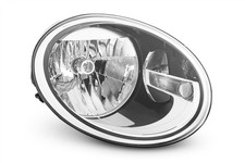 VW Beetle Headlight Right 11-18 Black Headlamp Driver Off Side OEM Hella