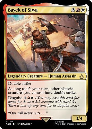 Bayek of Siwa 50 MTG NM Assassin's Creed - Bild 1 von 1