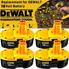 4PACK 18V For Dewalt 18 VOLT XRP Ni-MH 7.0Ah Battery DC9099 DC9096 DC9098 NEW