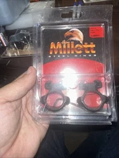 Millett Scope Rings, Weaver Angle Loc Windage Adjustable 1"  Medium p/n AL00011