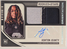 2025 Panini Rookies & Stars Freshman Orientation Auto /25 #FO-AJY Ashton Jeanty