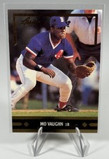 1991 Leaf Gold Rookies Mo Vaughn Rookie Boston Red Sox #BC7