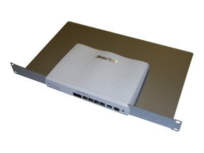 Draytek Rackmount Plate Lite Black 48.30cm (19'') Rack (1U) 100123