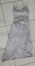 zara satin Irregular dress xs women