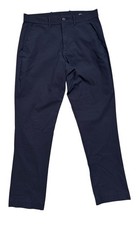 GAP Pants Mens Sz 31x30 Dark Navy Slim Tech Pant Stretch Moisture Wick Straight