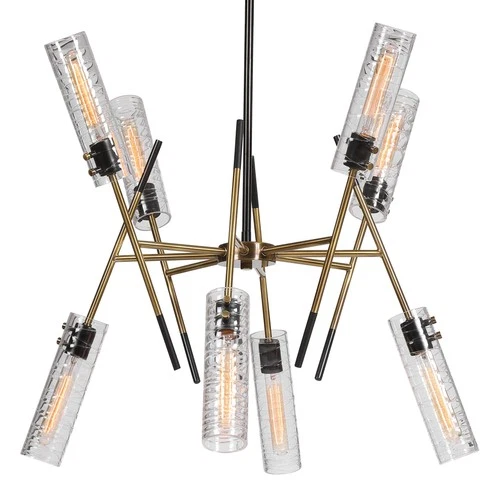 Uttermost 21538 Telesto 8 Light Linear Pendant - Picture 5 of 6
