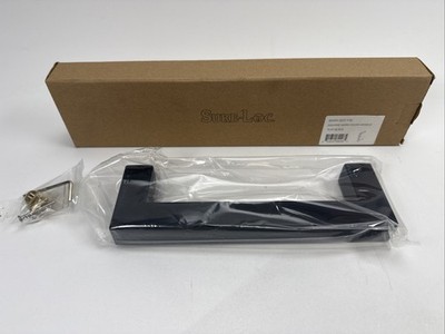 Sure-Loc BARN-SQ1 FBL 9'' Single Sliding Barn Door Pull - Flat Black