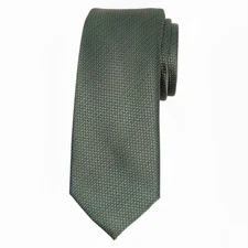 ALFANI Mens Tie Mint Green Sawyer Solid 2.75 Slim Micro Woven Polyester Necktie