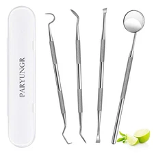 PARYUNGR Dental Tools Professional Teeth Cleaning Oral Care Hygiene Kit Stain...