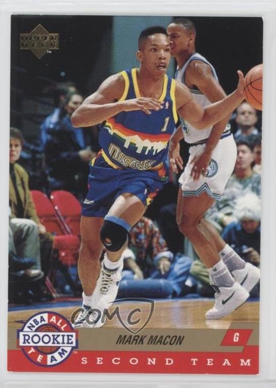 1992-93 Upper Deck All-Rookie Team Mark Macon #AR10 07i8