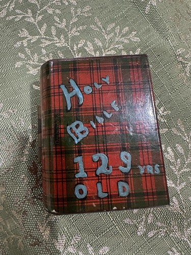 Smallest Bible In The World Burns Family Register