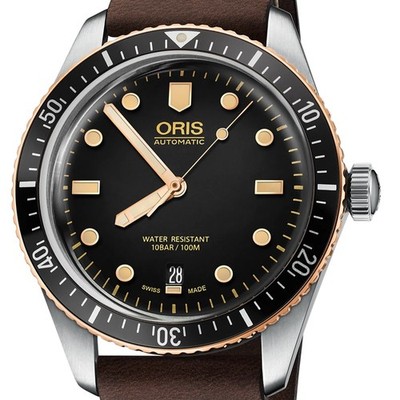 Oris Divers Sixty-Five Bicolor Bronze Automatik 40mm 01 733 7707 4354-07 NEU OVP