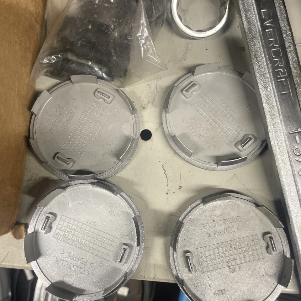 4 件套 ACURA MDX RDX RL ZDX TSX 中心盖集线器盖 44742-SJ0–300 2005-14 — 第 2/2 张图片