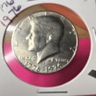 1976 Kennedy Half Dollar 50C Bicentennial Philadelphia Business Strike KM#202 — photo 1