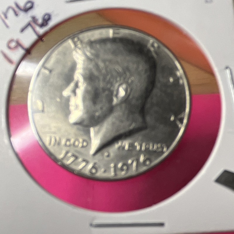 1976 Kennedy Half Dollar 50C Bicentennial Philadelphia Business Strike KM#202
