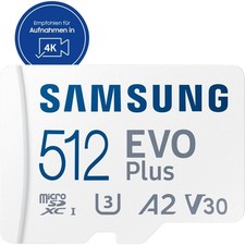 Samsung EVO Plus Speicherkarte 512 GB Micro-S...