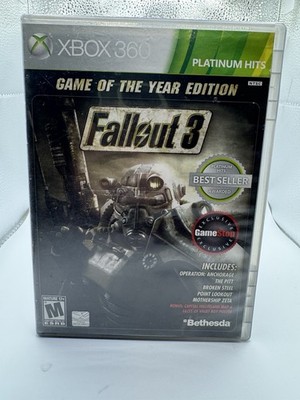 Fallout 3 - Game of the Year Edition (Microsoft Xbox 360, 2009)