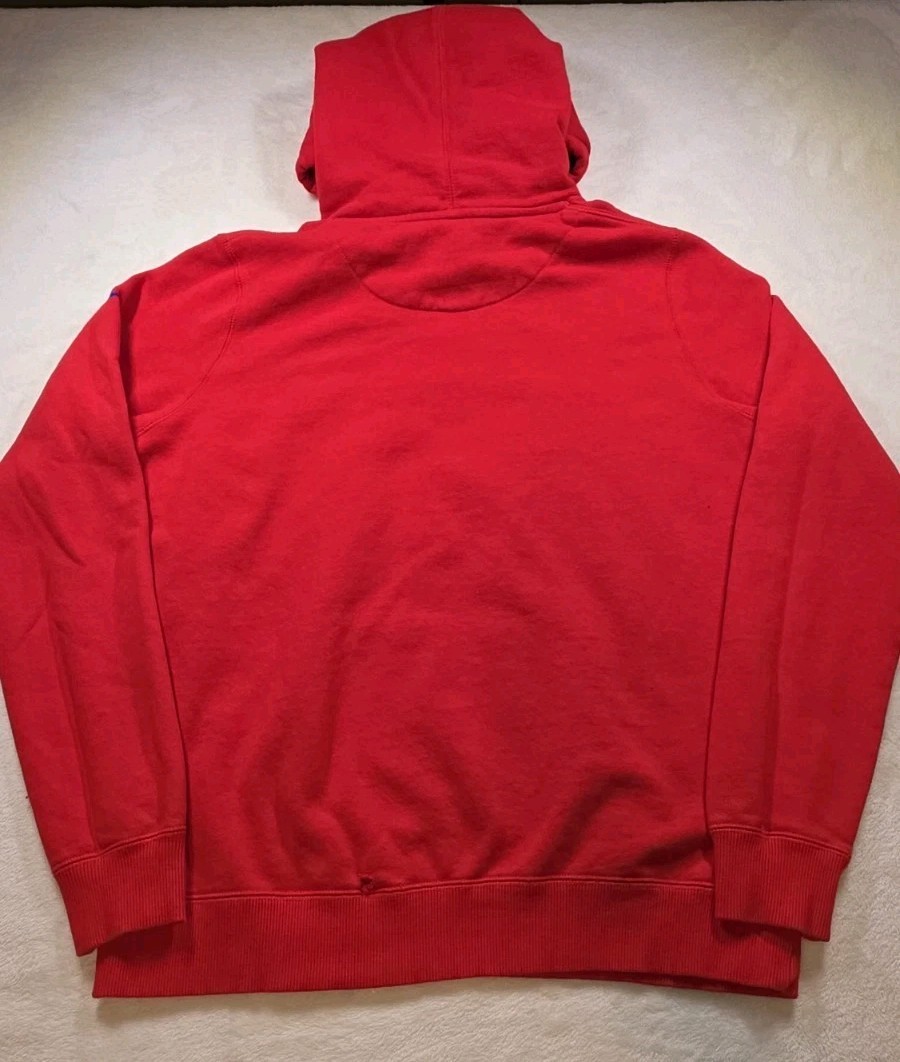 New England Patriots Hoodie Mens XL Red Nike NFL Sweatshirt Flaw See Pictures  thumbnail 3