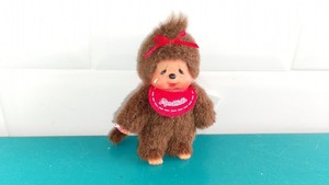 Sekiguchi 254870 - Set Monchhichi Original Fillette avec Robe et nœud