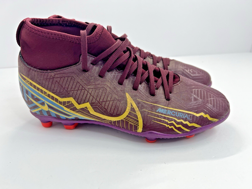 Nike Kylian Mbappé x Zoom Mercurial Superfly 9 Elite FG Fußballschuh Größe 5,5 Y - Bild 3 von 18
