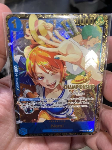 One Piece TCG Nami (Championship 2025 Regionals Top 64 Prize Card) OP09-50 ENG