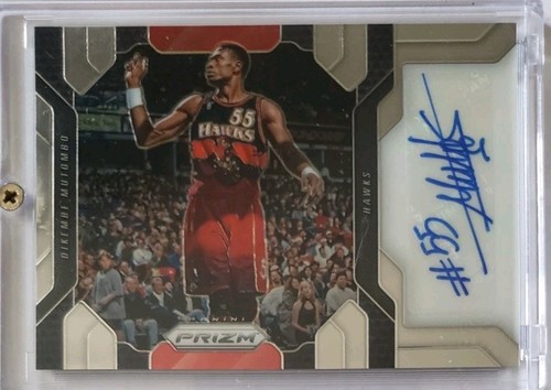 Dikembe Mutombo #68 2016 Panini Prizm Autographs card