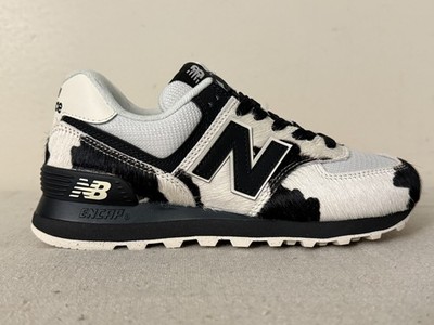 Women's New Balance 574 ''Animal Print'' - Black/Linen