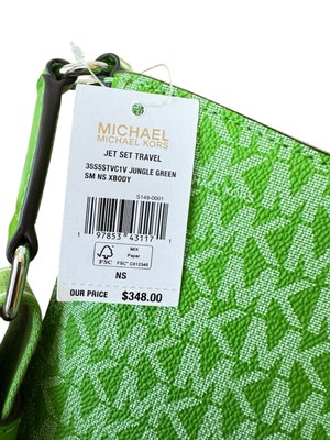 ℳ. MICHAEL KORS JET SET TRAVEL SMALL SHOULDER MESSENGER BAG MK